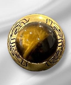 Tigerauge Ring Klassisch