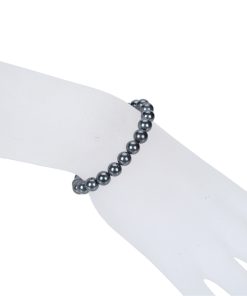Haematit Armband Natur 8 mm Kugeln