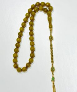 Sikma Kehribar Tesbih 925 Silber mit Diamant und Gümüşpüskül
