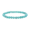 Amazonit Armband 6mm facettiert hell mit Edelstein Kugeln