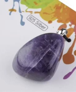 Seitenansicht Amethyst Anhänger