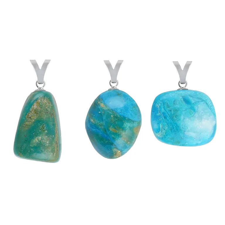 Atacama-Opal Anhänger Seitenansicht