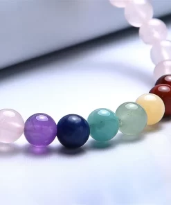 Chakra Rosenquarz Armband Kinder Alltag