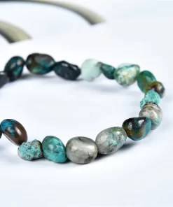 Chrysokoll Naturstein Armband