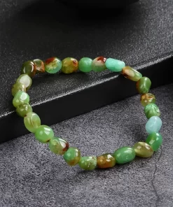 Edelsteinarmband Chrysopras