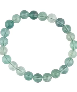 Fluorit Armband 08 mm Kugeln