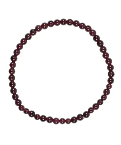 Granat Armband 4mm aus Edelstein