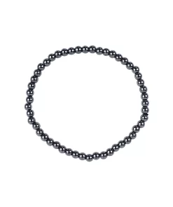 Hämatit Armband 4mm aus Naturstein