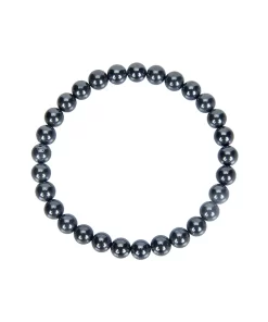 Hämatit Armband 6mm aus Naturstein
