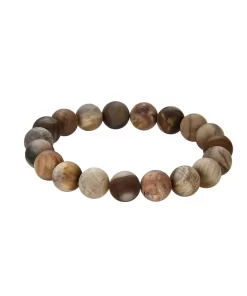 Fossil Holz Armband matt 10mm Unisex