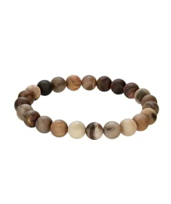 Fossil Holz Armband matt 8mm Unisex