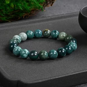 Jaspis Edelstein Armband 19cm