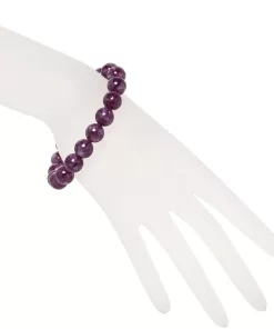 Lepidolith Armband 10-11mm getragen