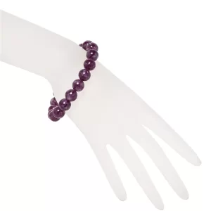 Lepidolith Armband 10-11mm getragen