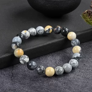 Edelsteinarmband aus Maligano Jaspis