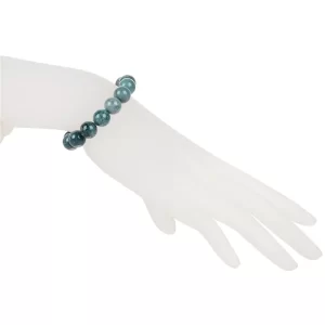 Ozelot-Jaspis Naturstein Armband 10mm