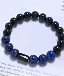 Schörl Lapis Lazuli Armband Geschenk