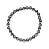 Silizium Armband 6mm Kugeln synthetisch