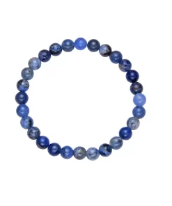 Sodalith Armband Kinder – 06mm Kugeln, 15cm