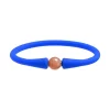 Sonnenstein Armband Kugel 8mm blau