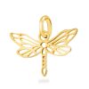 Libelle Anhänger Silber 925 vergoldet