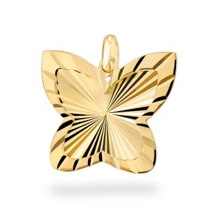 Schmetterling Anhänger Silber 925 diamantiert